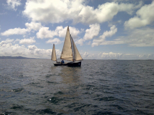 Askari under plain sail